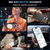 The New Model Is Suitable for IPhone16Promax, Apple 15pro Magnetic Phone Case, Drop-proof 14Plus, and Business 17Air
