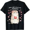 Cute Hamster Lovers Gift This Girl Loves Her Hamster T-Shirt VCB Mens Womens Tank Top Sweatshirt Hoodie Black