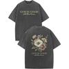 Christian Shirts GOD Is Good Graphic Tees Cross Bible Dove Jesus Religious Tshirt Retro Washed Tops Unisex Casual Tops