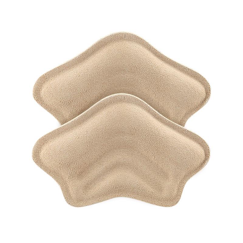 Soft Rebound Leather Heel Stickers for Anti-Wear, Anti-Slip, and Size Adjustment In High Heels and Sneakers