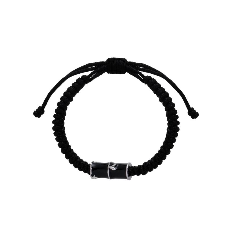 

Нишевый стиль Пара Плетеный Стильный Ручной Ювелирный Бамбуковый Сустав Black