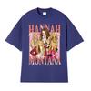 Hannah Montana Vintage 90s Graphic T-shirt Men Women's Clothing Aesthetic High Street T Shirts 100% Cotton Short Sleeve T-shirts