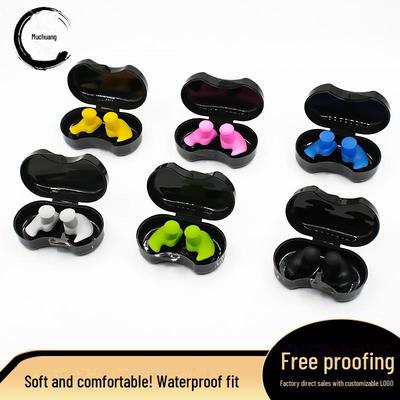 Protetores Auriculares Espirais Impermeáveis Premium para Natação - Ideais para Adultos e Crianças