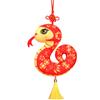 Cartoon Snake Dolls Pendant Stuffed Snake Mascot Doll Paper-cut Zodiac Snake Pendant  Students