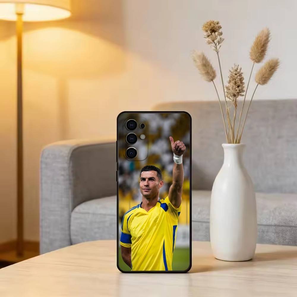 C-Ronaldo Phone Case For Samsung S25,S24,S21,S22,S23,S30,Ultra,S20,Plus,Fe,Soft Silicone Black Cover