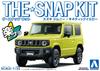 Aoshima Bunka Kyozai The Snap Kit Series Suzuki Jimny Kinetic Yellow Plastic Model Kit (AOSHIMA) 1/32 Pre-Colored 08-A