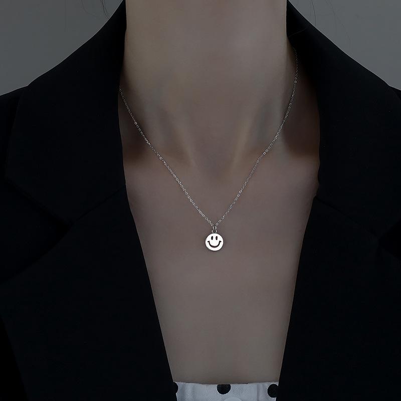 Kobiety Srebrny Naszyjnik Geometryczny Motyl Kwiat Wielostylowy Łańcuch Obojczyka Biżuteria Akcesoria