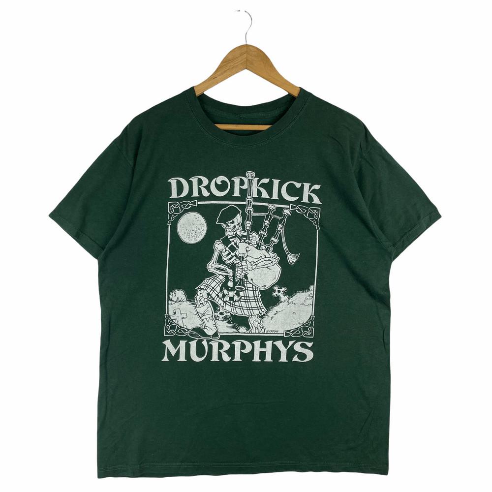 DROPKICK MURPHYS punk band 2 sided t-shirt QT130 XL