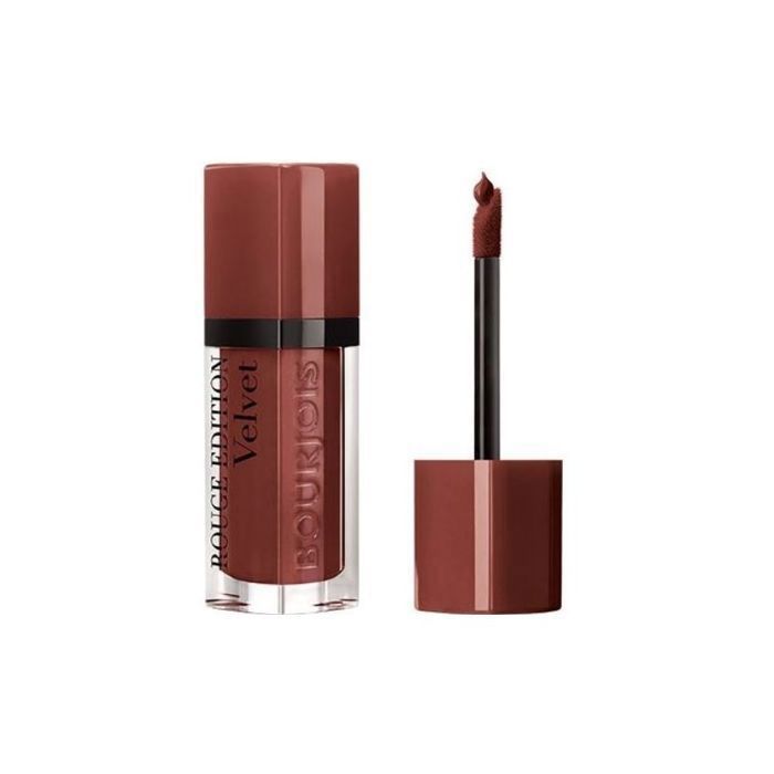 Lipstick - BOURJOIS - Velvet Ink 18 Allabout Brown - Matte Finish - 24h Wear - Precise Applicator