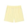 Solid Woven Casual Shorts Women Shorts Duck-Yellow F11W327801F-YE