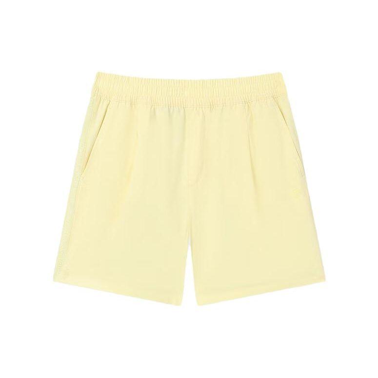 Fila Solid Woven Casual Shorts Women Shorts Duck-Yellow F11W327801F-YE