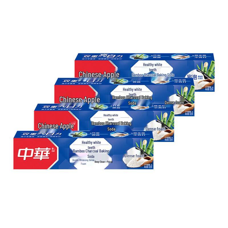 

Zhonghua Healthy White Bamboo Charcoal & Baking Soda Toothpaste