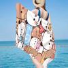 Bobo Dudu Dreams Moon Night Beach Towel, Super Soft Microfiber, Gift for Her/Him, Birthday, for Pool, Beach, Travel, Home Decor Fan gifts