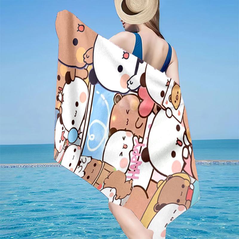 Bobo Dudu Dreams Moon Night Beach Towel, Super Soft Microfiber, Gift for Her/Him, Birthday, for Pool, Beach, Travel, Home Decor Fan gifts