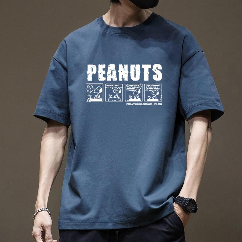 Summer Men T-shirts Cotton Short Sleeve T Shirt Comfortable Fabric Sportwear