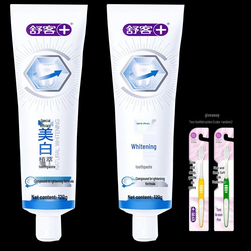 

Shuke Natural Brightening Toothpaste Twin Pack