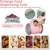 Giocattolo Rotolante Mangiatoia Lenta Perdita di Cibo Giocattoli Puzzle Interattivi per Cani Inseguimento Interattivo Sostituto Perfetto per Ciotole per Cani a Alimentazione Lenta