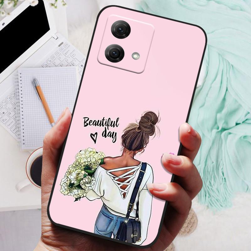 For Motorola Moto G84 5G Case G 84 Luxury TPU Soft Silicone Phone Back Cover for Moto G84 MotoG84 Protective Shockproof Fundas