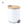Stylish Bathroom Trash Can - Elegant Cosmetic Soft Seal And Intelligent Opening Elegantly Designed Pedals Garbage Bin