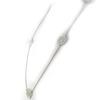 Les Trésors De Lily [N1188] - Silver 'Rosa Romantica' Designer Necklace