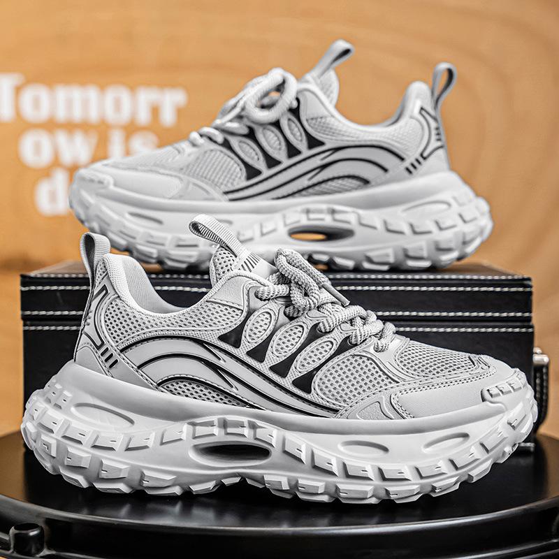 Men's Shoes Autumn New Sports Shoes Outdoor Casual Shoes Platform Men's Versatile Dad Shoes