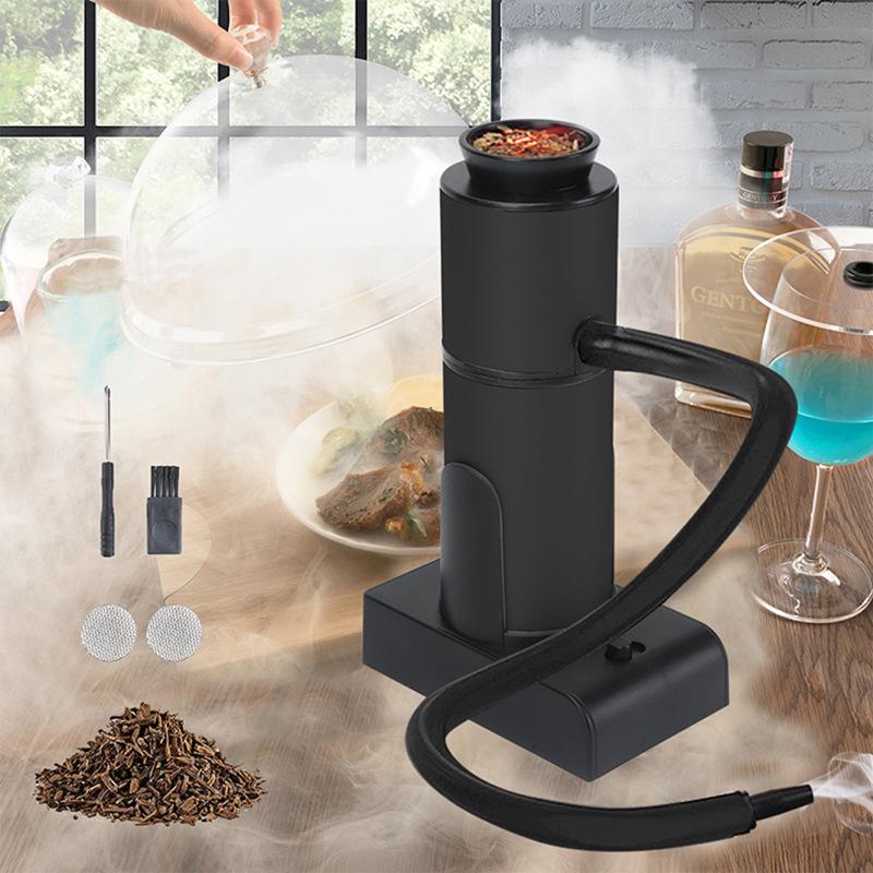 Variable Speed Kitchen Smoker Gun for Cocktails, Steaks, and Molecular Gastronomy