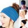 Damen Haarband Stirnband Böhmisch Sport Laufbandage Elastisch Mädchen Breit Stirnband Druck Breites Kopftuch Kopfschmuck Haarband Damen