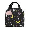 Usagi Tsukino Anime Print Lunch Box Waterproof Thermal Cooler Food Insulated Lunch Bag Kids for Kids Portable Picnic Tote Bags