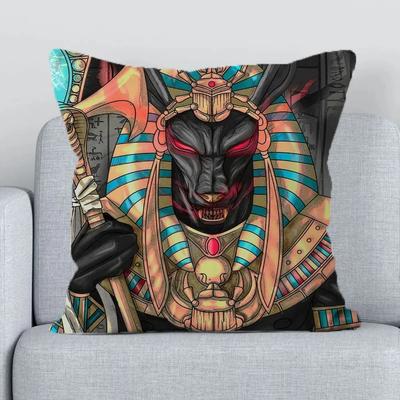 Büro Sofakissenbezug Altes Ägypten Pharaonischer Stil Dekokissenbezug Luxuriöse Heimdekoration
