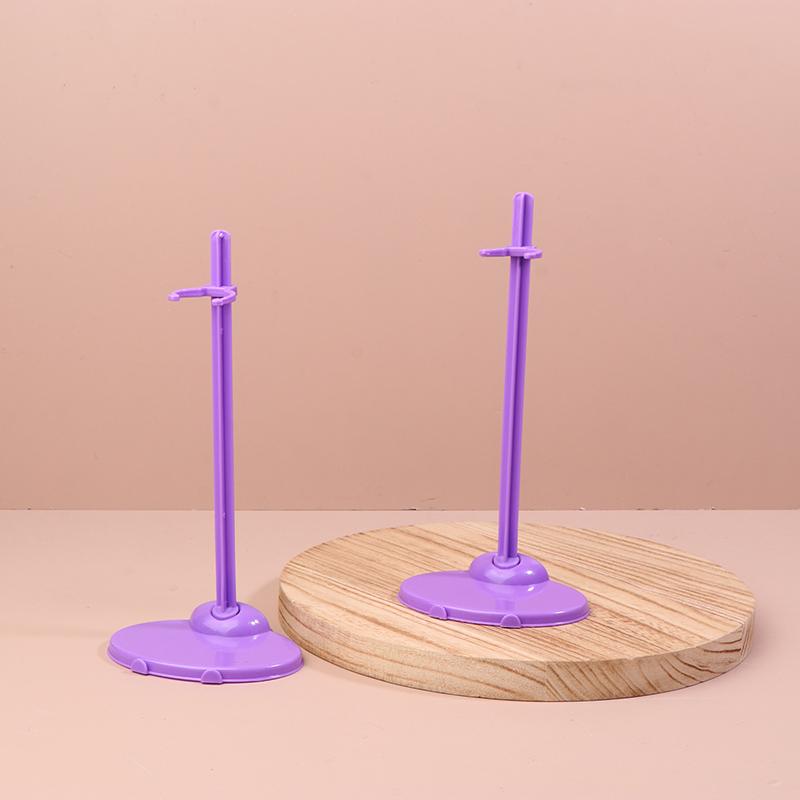 2Pcs Transparent Stand Support For Dolls Holding Clear Color Toy Figure Display Holder 1/6 Doll Prop Up Mannequin Model