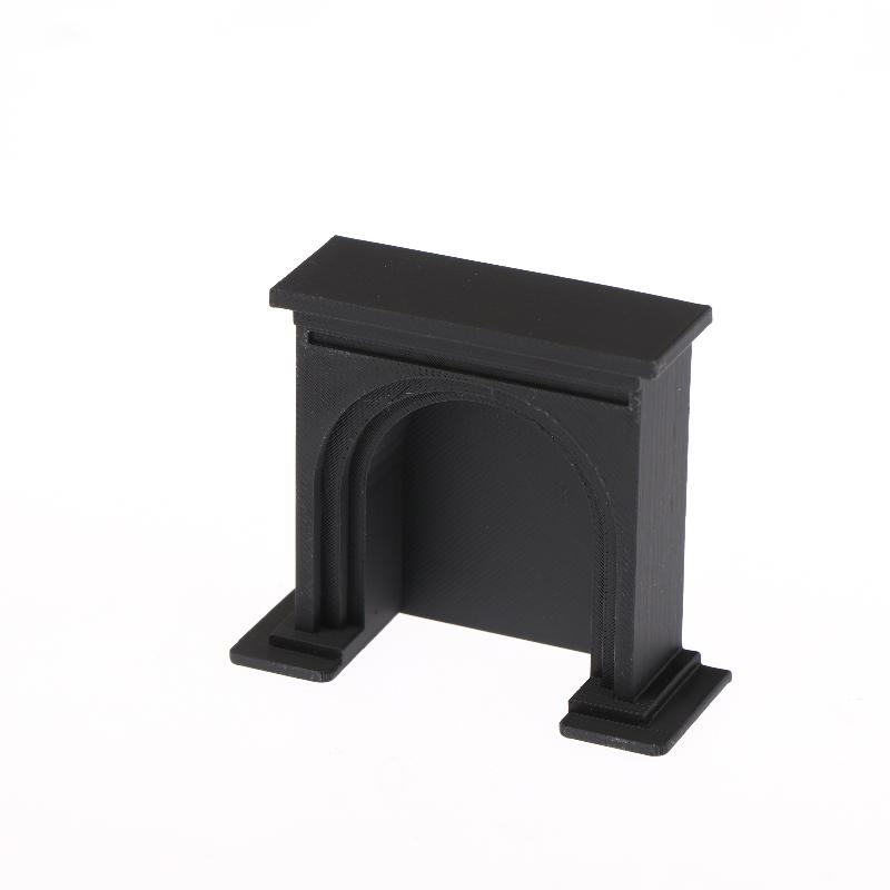 1/12 Dollhouse Mini Fireplace Model Dollhouse Christmas Scene Furniture Decoration Accessories Children Pretend Play Toys