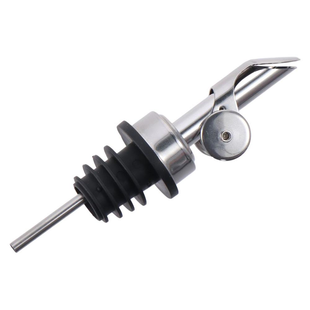 Stainless Steel Weighted Stainless Steel Pourers Weighted Liquor Bottle Pourers  Bartender Tool