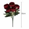 1 PC Artificial Peonies Faux Flowers Wedding For Home Wedding Holding Flowers Wedding Home Decoration Artifi