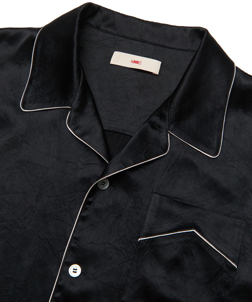 MMIC Pajama Half Shirt Black