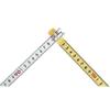 Shinwa Sokutei Fiber Folding Ruler, 10 Folds, Cm Display, 2m, 78833