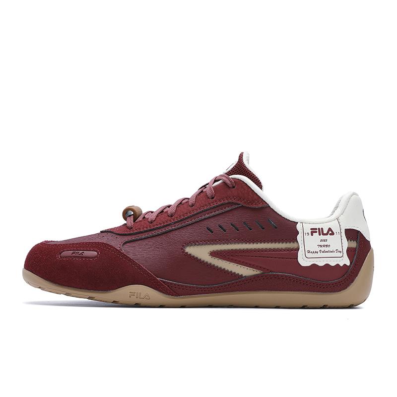 New FILA TURBO Low Top Skateboard Shoes Men's Red White F12M512214FHA