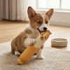 Latex Sausage Dog Chew Toy - Interactive, Soft &  Pet Toy For Puppies & Senior Dogs