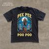 T-shirt Meme Maudit Pee Pee Poo Poo T-shirt Graphique Squelette Drôle Taille S3X T-shirt Unisexe