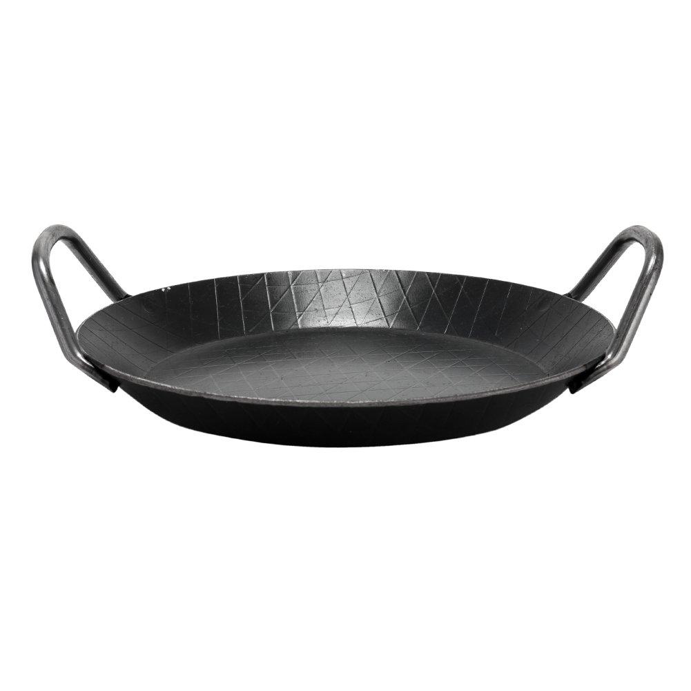 Turk Iron Serving Pan for Roast 24cm Forged 2 Grips Made In Germany Black 65924 Roast Serving Pan Grill Pan Cookware Kitchen Supplies New Life [Turk]