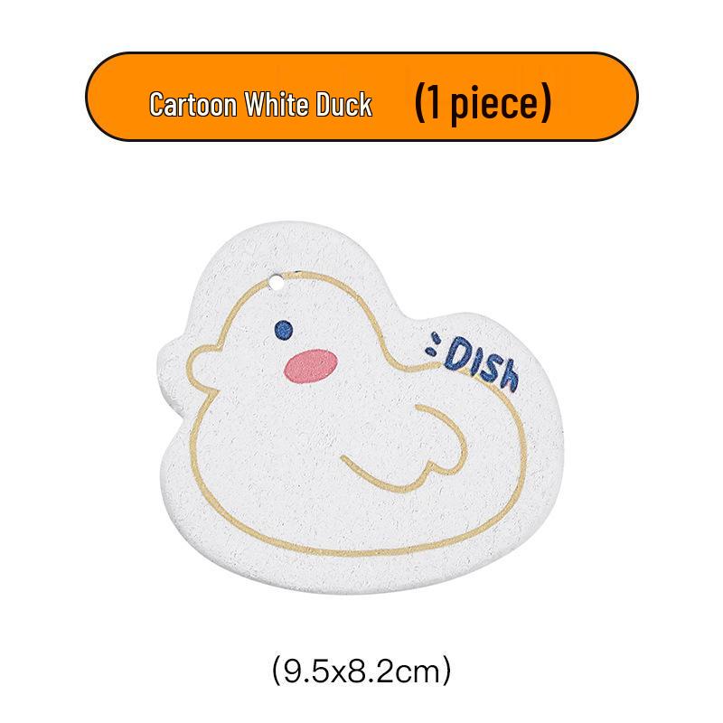 Absorbent Wood Pulp Cotton Dishwashing Sponge Scrubber
