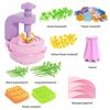 1 Set DIY Fabric Flower Bouquet Kit Kids Handmade Colorful Flower Making Toy Toddlers Girls Educational Floral Bouquet Arts Crafts Activities Toy