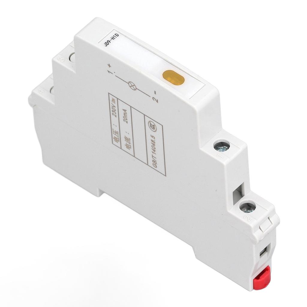 Din Rail Indicator Light LED AC DC 230V Modular Mount JD9?H1D for Telecommunications Electrical