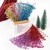 40cm Christmas Decoration Artificial Flowers Glitter Berry Xmas Tree Ornaments for Home Decor Navidad New Year Party Supplies