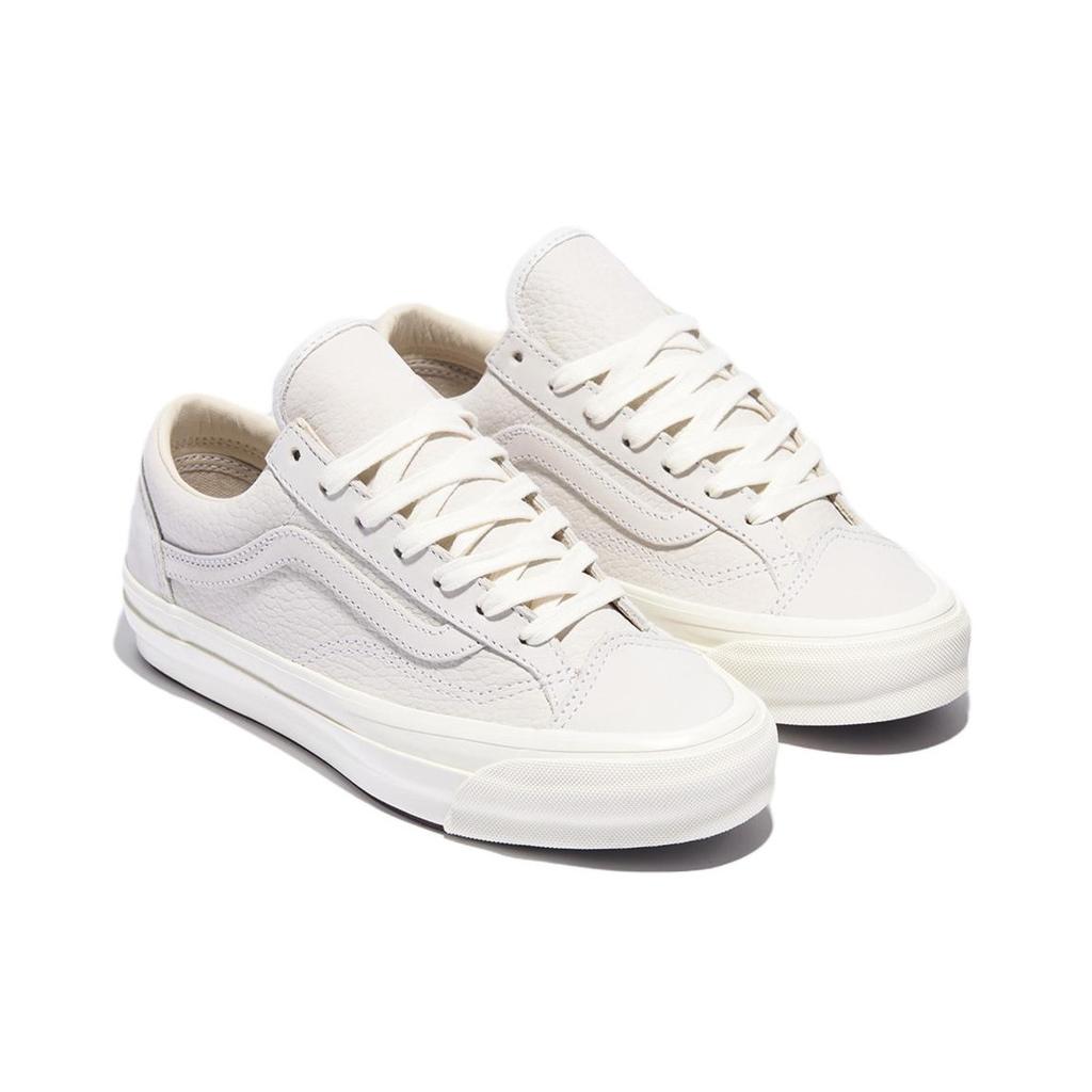 Vans Premium LX Old Skool 36 Sapatos de Skate Confortáveis de Cano Baixo Tênis Unissex Branco VN000D57WHT1