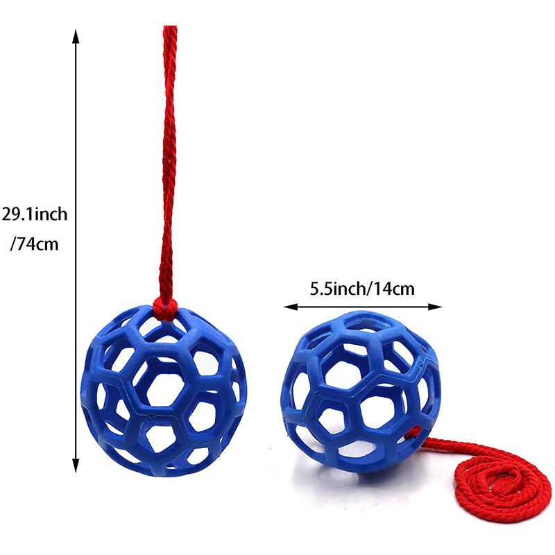 Leckerli-Ball für Pferde, Heu-Futterspielzeug, Ball, zum Aufhängen, Fütterungsspielzeug für Pferde, Pferde, Ziegen, Schafe, Stress abbauen, Leckerli-Ball für Pferde