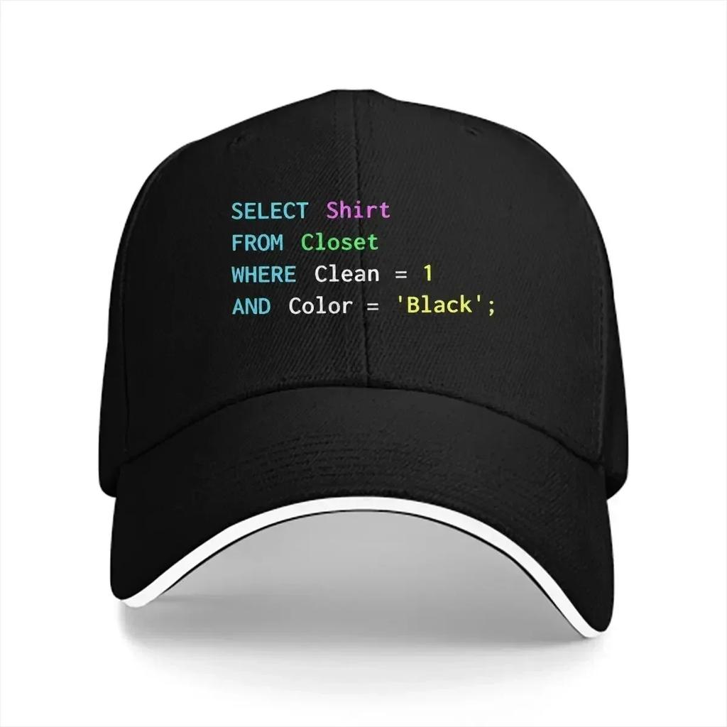 SQL Programmers Baseball Caps Peaked Cap Linux Operating System Sun Shade Hats for Men Women