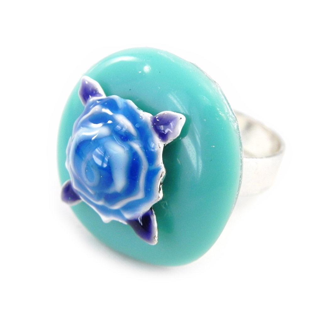 

Les Trésors De Lily [H3530] - Дизайнерское кольцо Liberty бирюза.