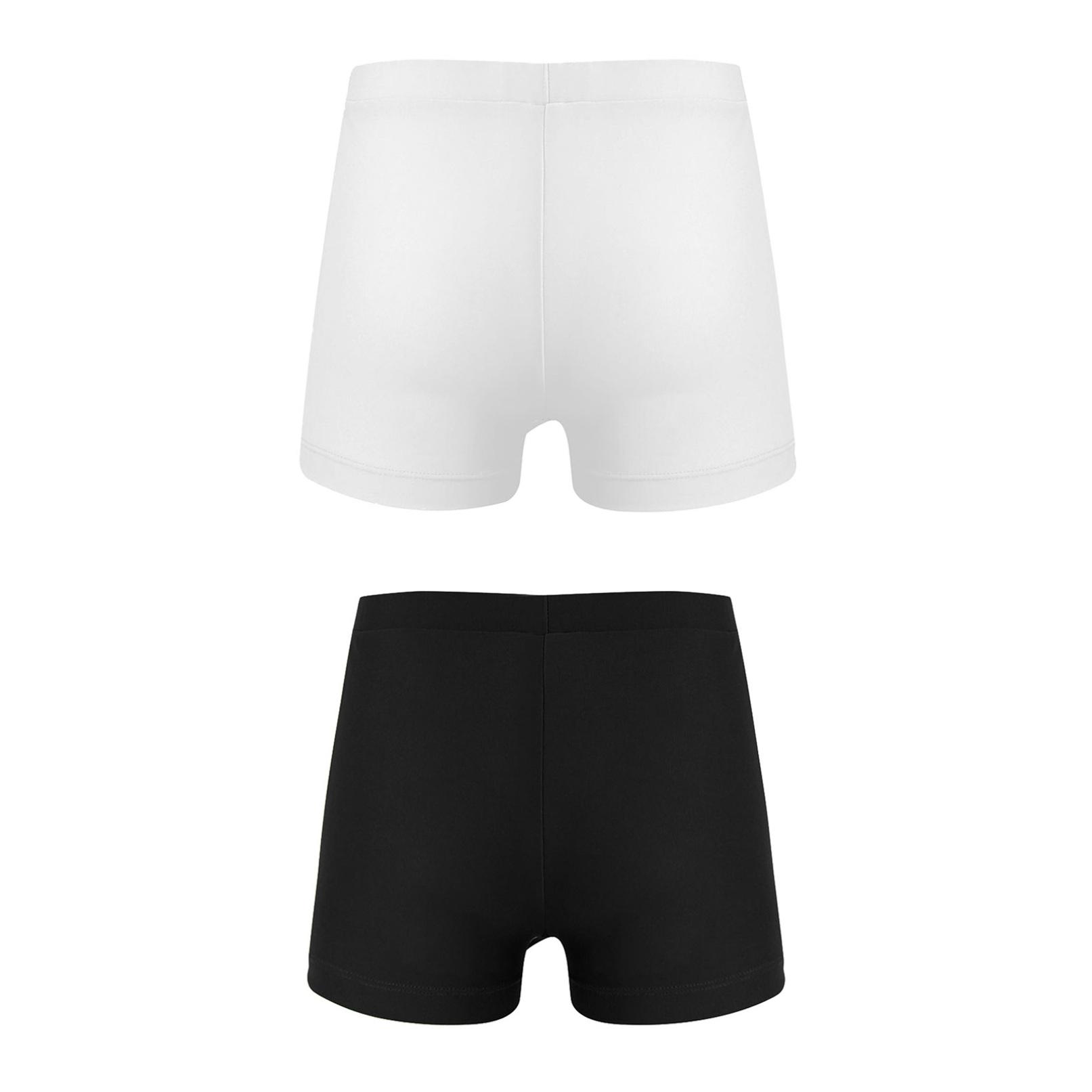 

Діти Дівчата Шорти з еластичним поясом Низ Тренування Вправи Спортивні шорти Штани 5-6 Years чорний