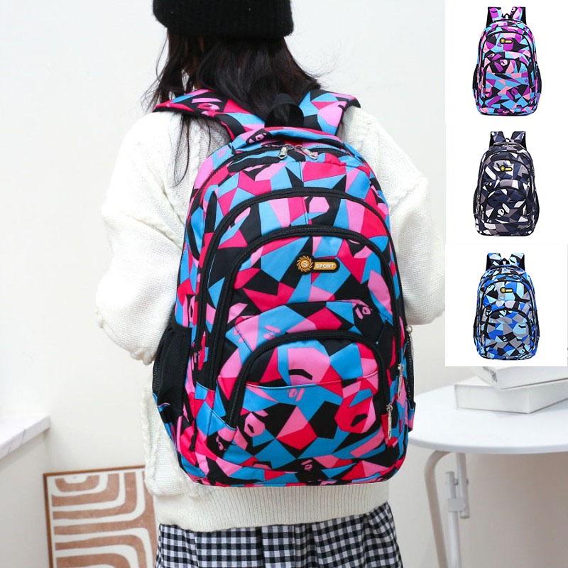 Zaino Tattico Camouflage alla Moda per Uomo e Donna Elegante Borsa da Viaggio per Studenti Capacità 20-35l