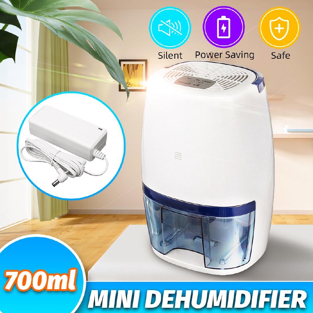 700ml Mini Dehumidifier Humidity Fungus Mildew Mould Switch Control Home 220V